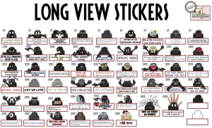 Long View Stickers