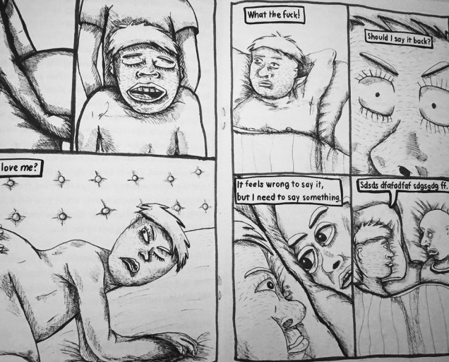 Zine page for Qwaswvfxzy Zine
